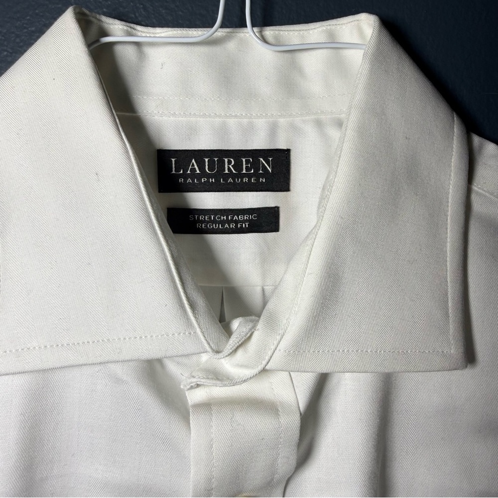 Ralph Lauren Classic White Dress Shirt - Picture 2 of 7